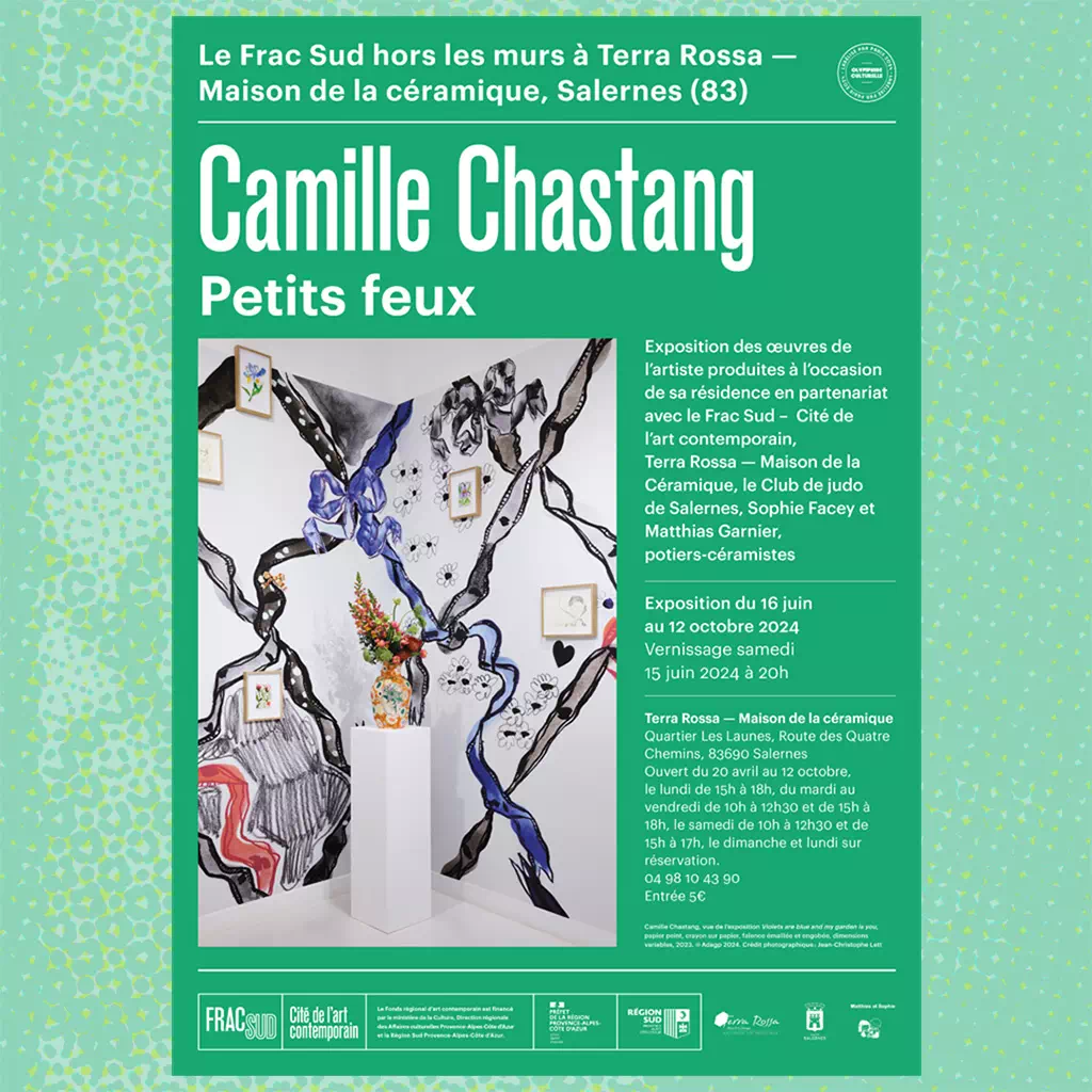 Affiche Frac Sud - Camille Chastang